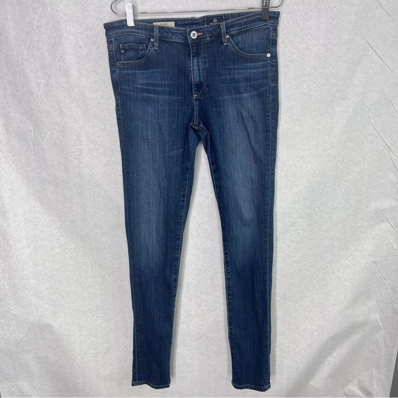 Adriano Goldschmied AG jeans the middi mid rise legging jeans size 30 - Picture 2 of 10